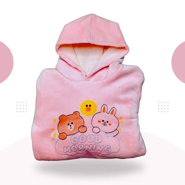 Baby Boys & Girls Hoodie Sweatshirt & Sweatpants Set | Good Morning Print
