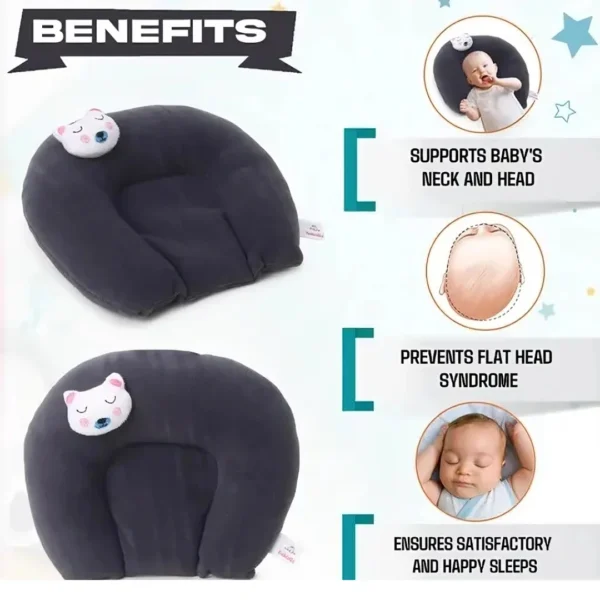 Baby Neck Support Pillow | 0-18 Months | U-Shape Design