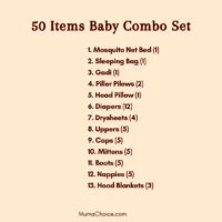 50 Items Baby Combo | Limited Time Offer | MumaChoice