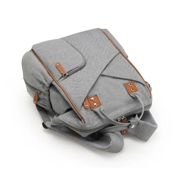 Waterproof Diaper Backpack for Mothers – Multi-Function Travel Nappy Bag