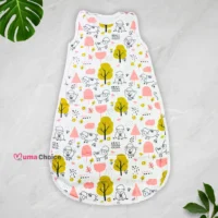 Muslin Sleeping Bag – 0 to 6 Months, Soft & Breathable