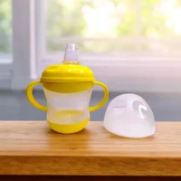 Baby Feeding Bottle Leakproof Soft Silicone Duck Mouth (160ml)