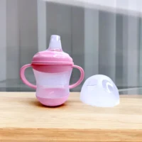 Baby Feeding Bottle Leakproof Soft Silicone Duck Mouth (160ml)